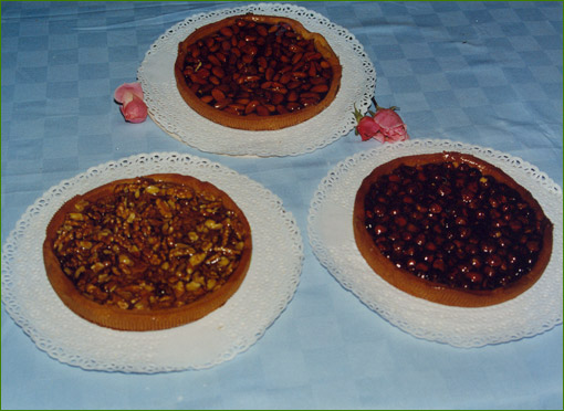 Torta noci nocciole o mandorle