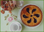 Crostata con la marmellata al fruttosio